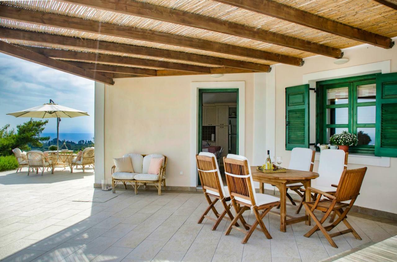 Villa Seaview Daisy House In Zakynthos Island Vasilikí Exterior foto